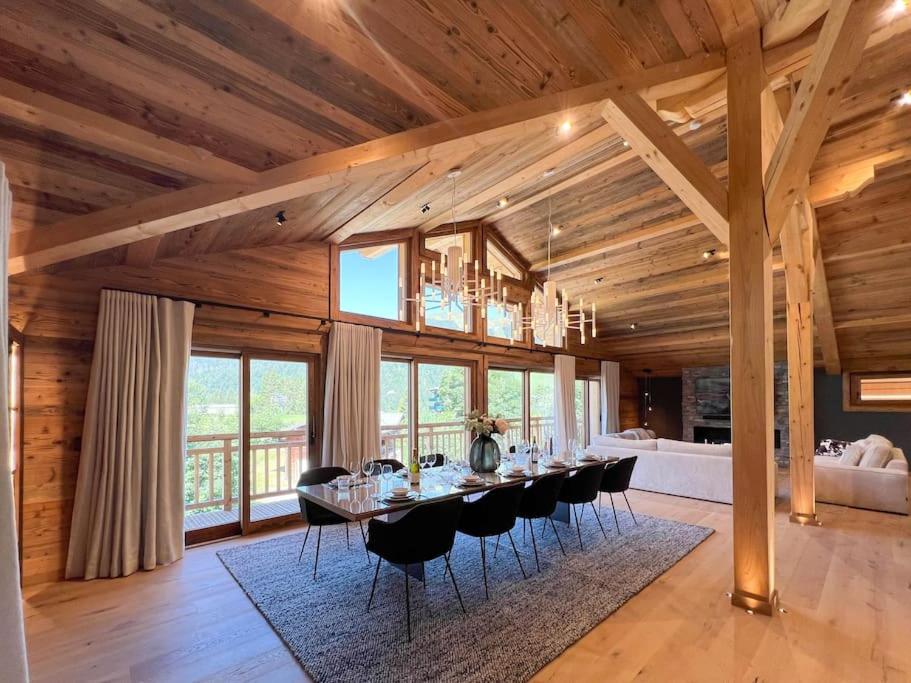 Exceptionnel Chalet Design - 12 pers - Ski au pied, Les Gets