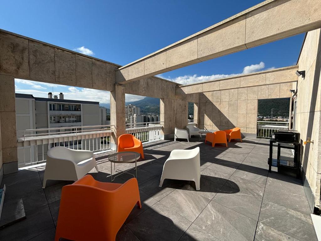 Penthouse, Terrasse vue Montagne - 5