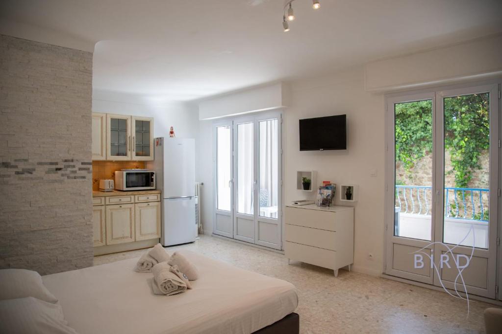 Spacious studio 4 minutes walk from the Beaches, Cannes