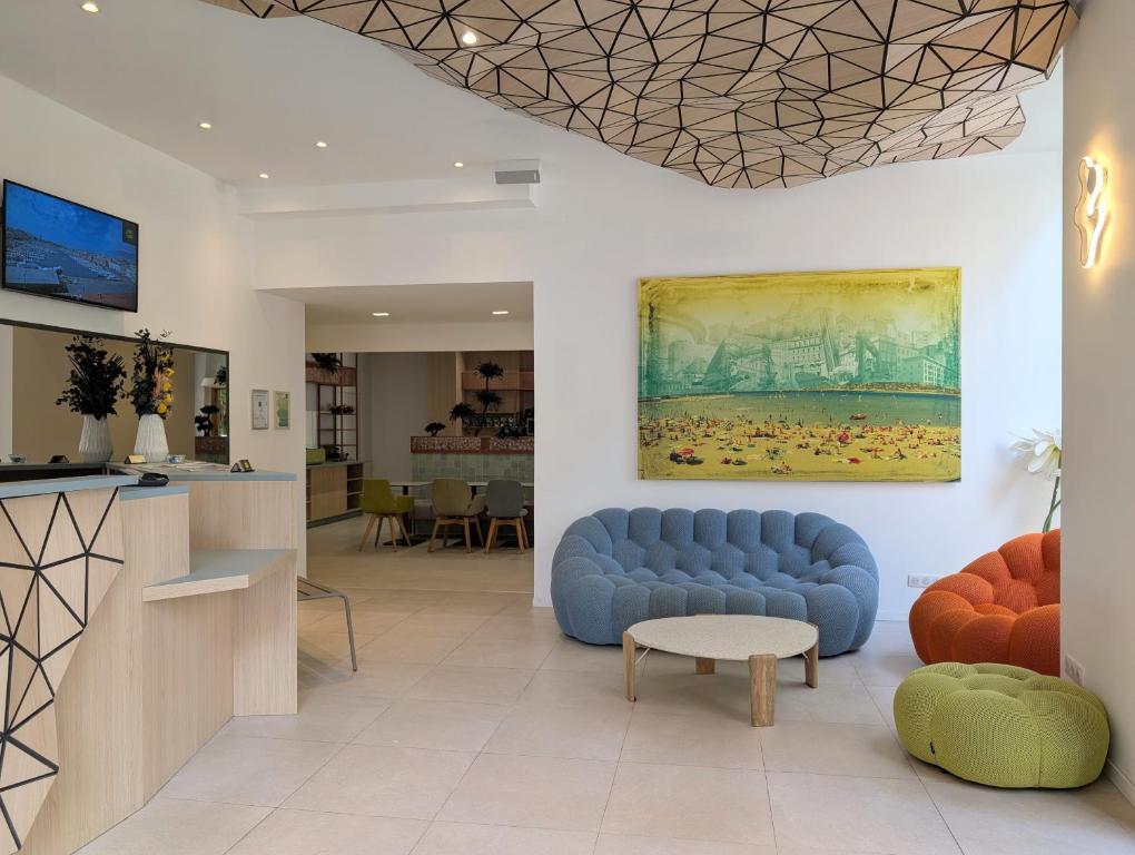 Lobby, Hotel Carre Vieux Port in Marseille