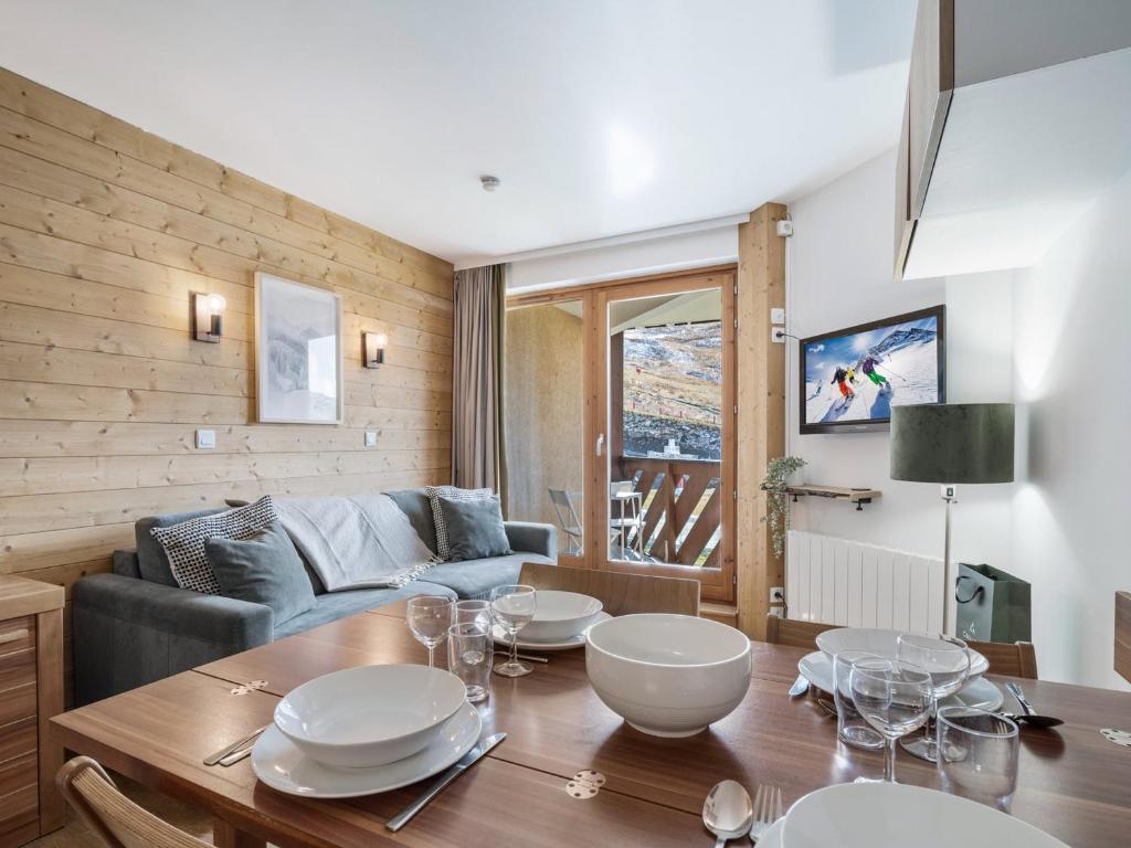 Val Thorens : Appartement moderne 4 pers avec parking et vue sur pistes - FR-1-640-66 - 3
