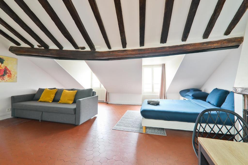 Studio Appartement Quartier Saint-Michel Notre-Dame 2 Free Netflix - 3