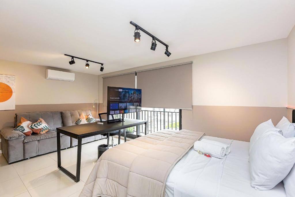 Studio Confortável com Ar Condicionado - ALL1702, Curitiba