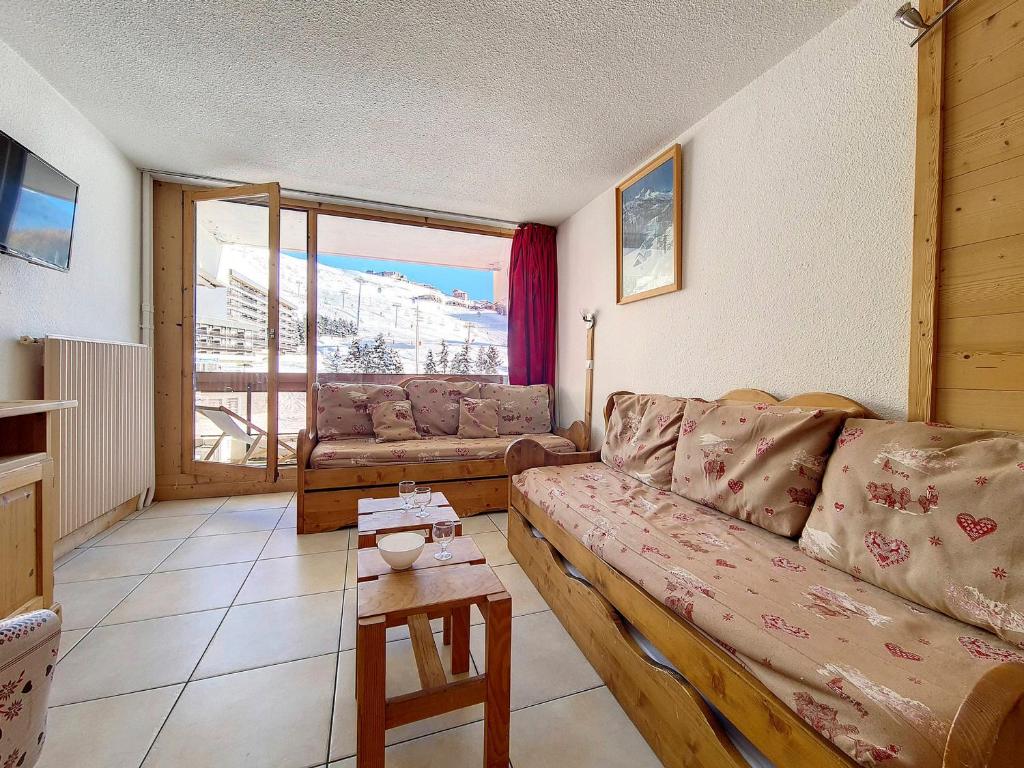 Appartement rénové 2 pièces, Ski aux pieds, Balcon sud - FR-1-344-856 - 1
