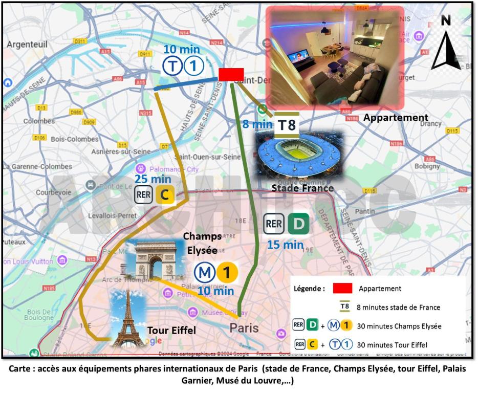 Roi de la Seine à Paris, stade, Gare parking et terrasse - 5