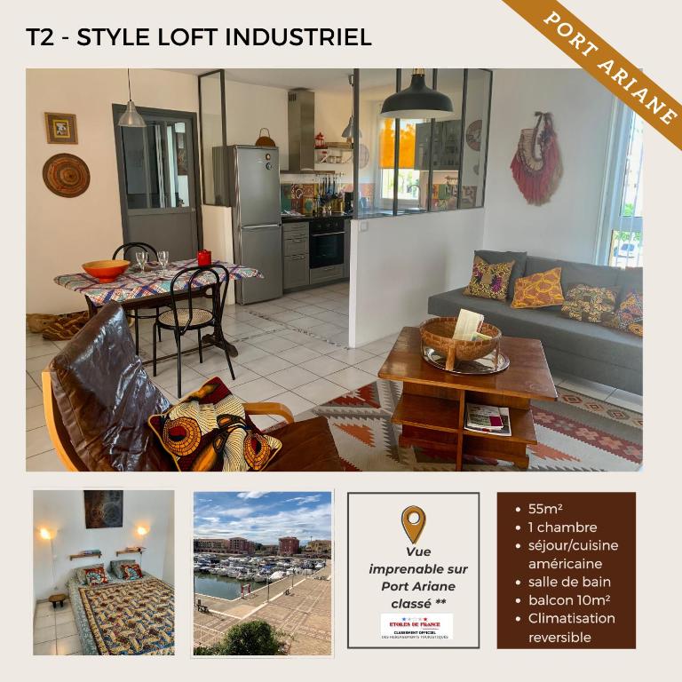 T2 d'exception sur Port Ariane, Lattes