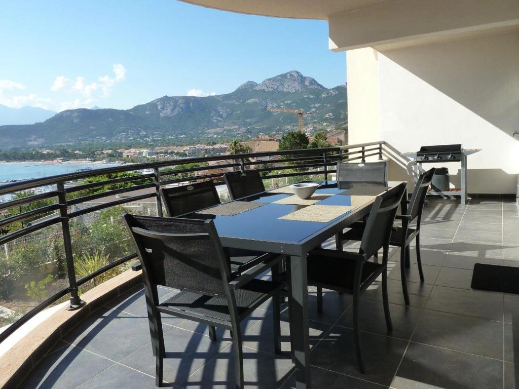 Appartement vue mer - 2ch 2sdb - Parking - Vue splendide mer et montagne, Calvi