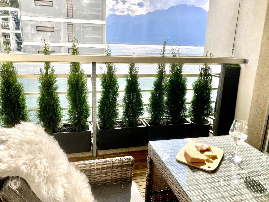 Montreux Central Boutique Apartment Lake View and Terrace - 2