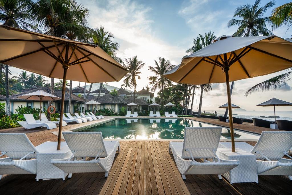 Beach, Nirwana Beach and Resort in Bali