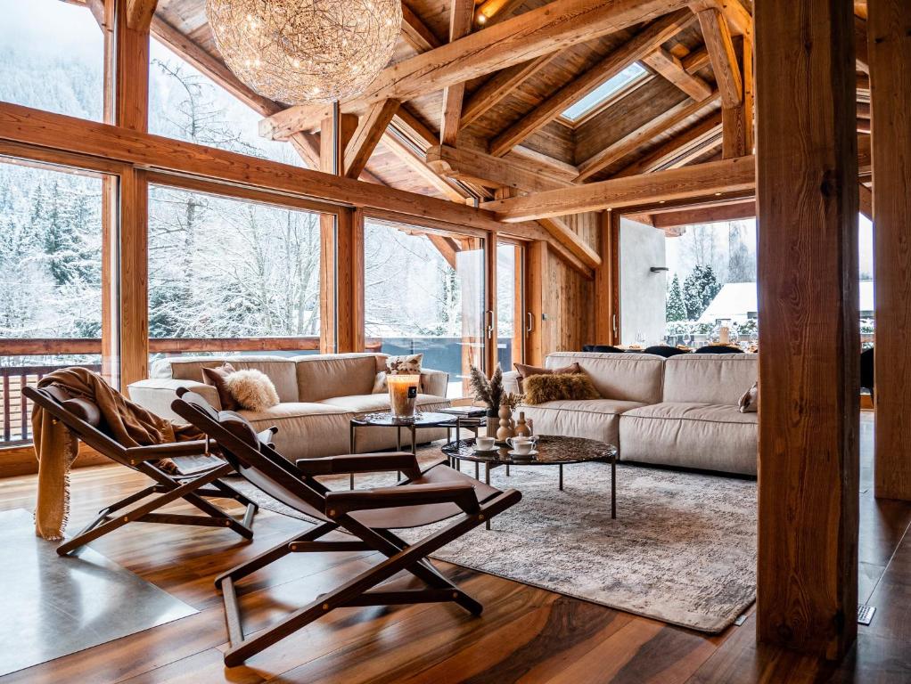 Chalet Bonami 450 m2 salle cinema jacuzzi hammam - 1