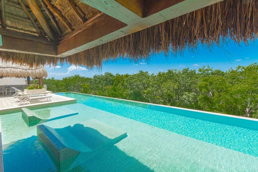 Fabulous 2bd, rooftop pool, cinema, sauna, Gym, Tulum