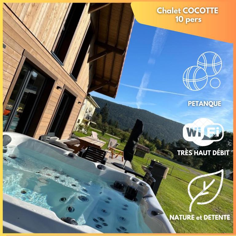 Chalet COCOTTE - pétanque, jacuzzi & baby-foot, Xonrupt-Longemer