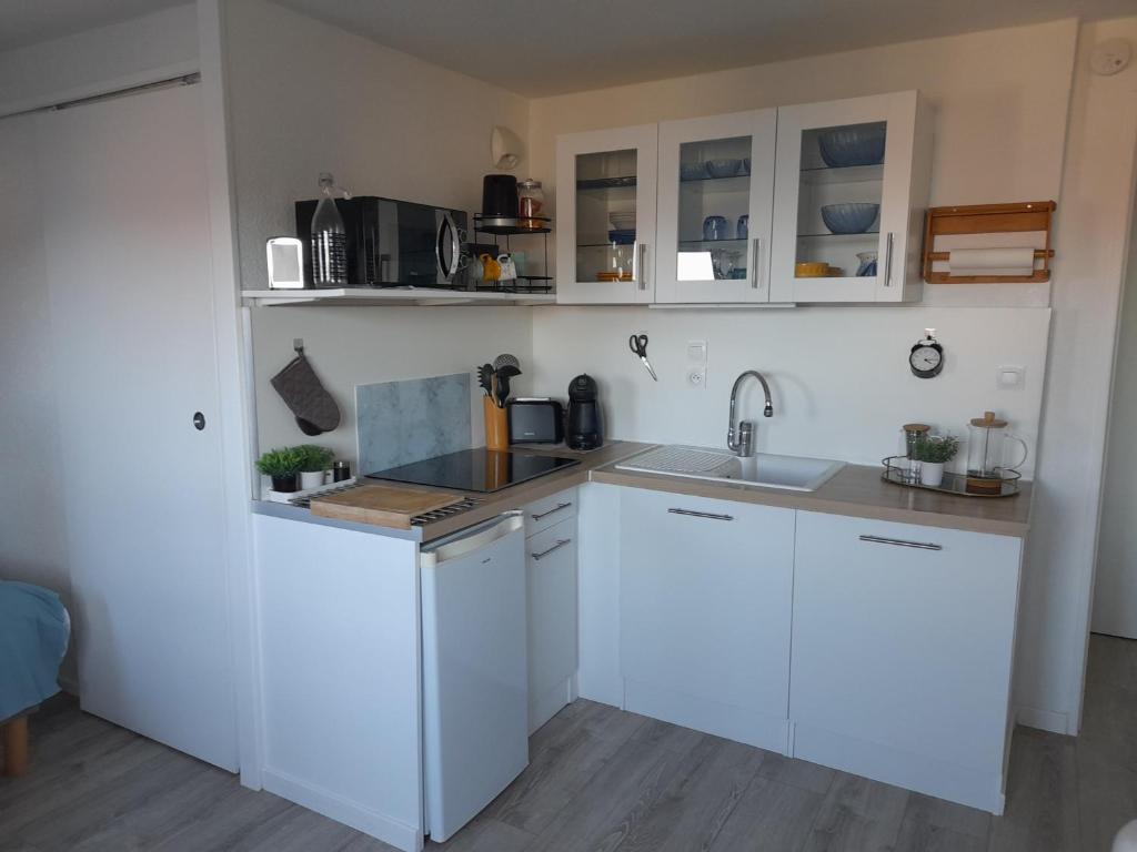 Studio -vue mer résidence Grand Cap - 5