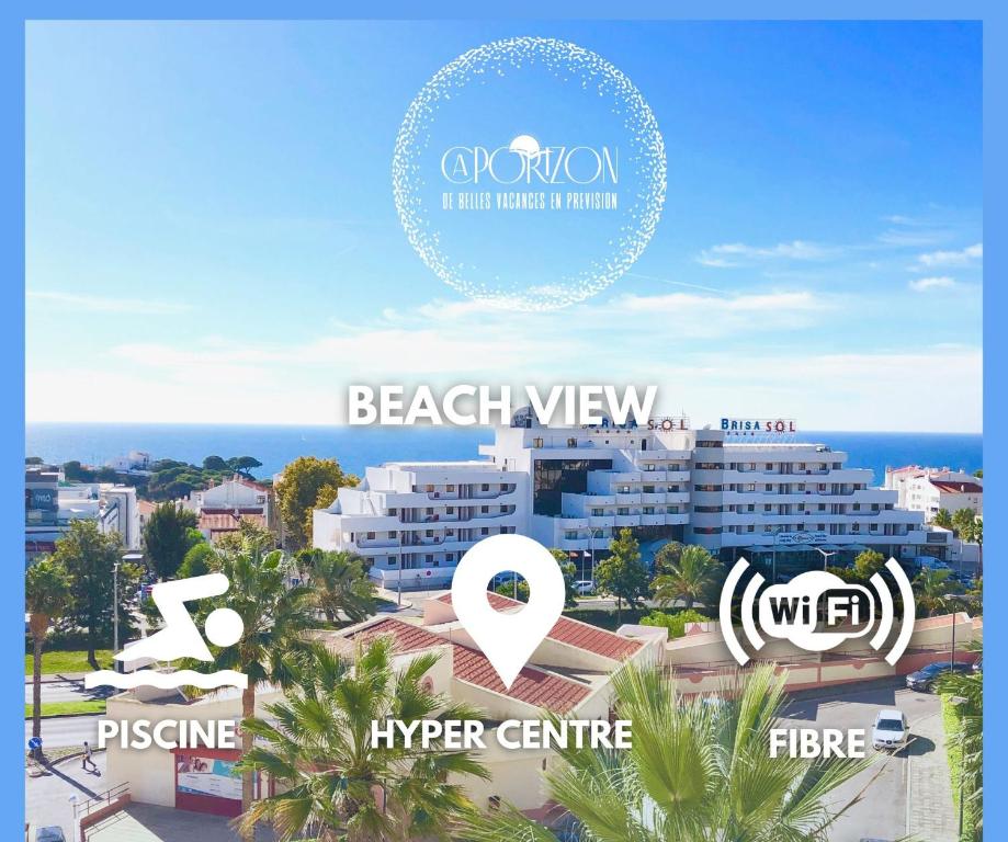 Caporizon-Albufeira-Vue Panoramique Mer-Hyper Centre-4 personnes, Albufeira