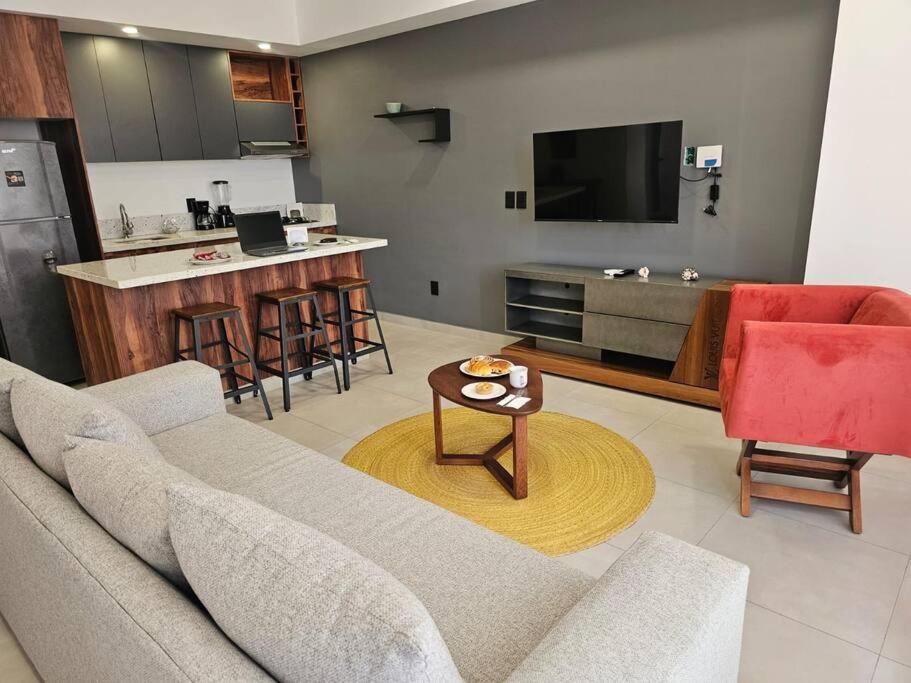 Adorable estudio en la Zona Romántica con RoofTop 501 - 2