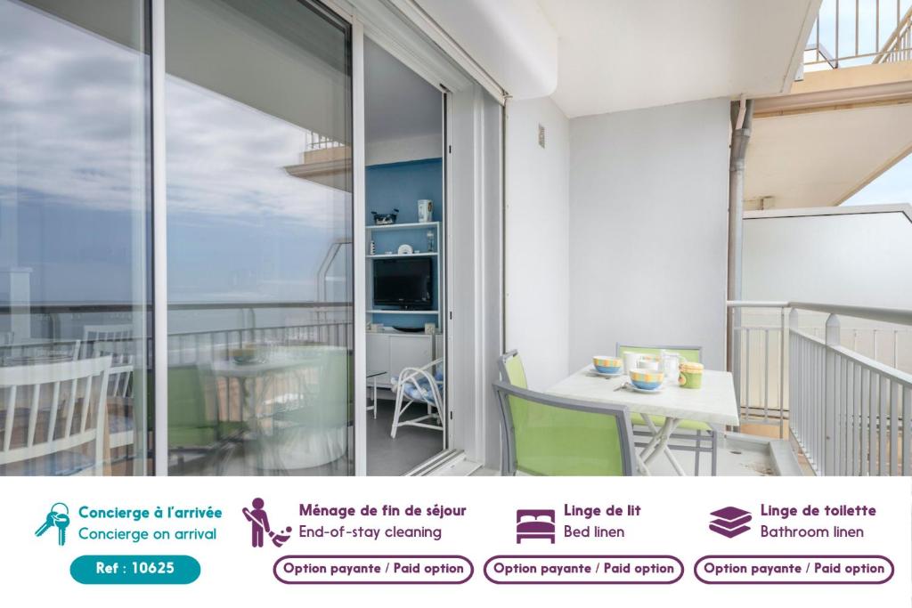 À 50m de la plage, appartement vue mer pour 5 - 2