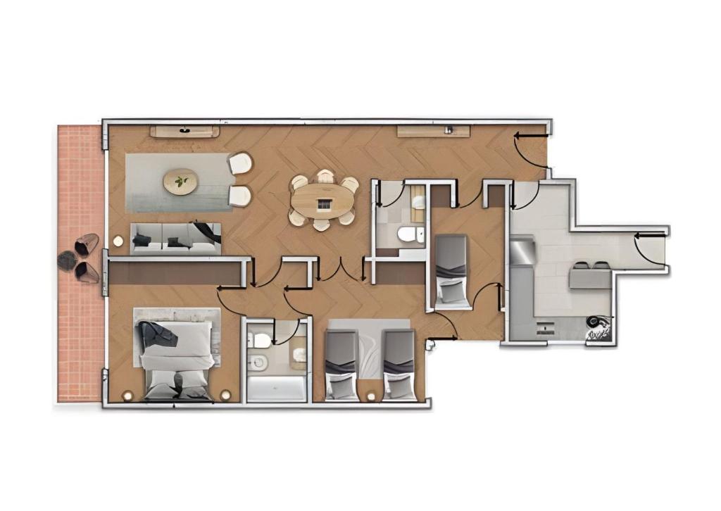 Gran Apartamento Ideal Familias en la Mejor Zona - 2