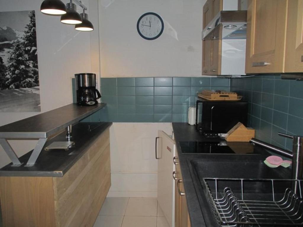 Studio 4 pers, balcon sud, parking, face pistes - 2