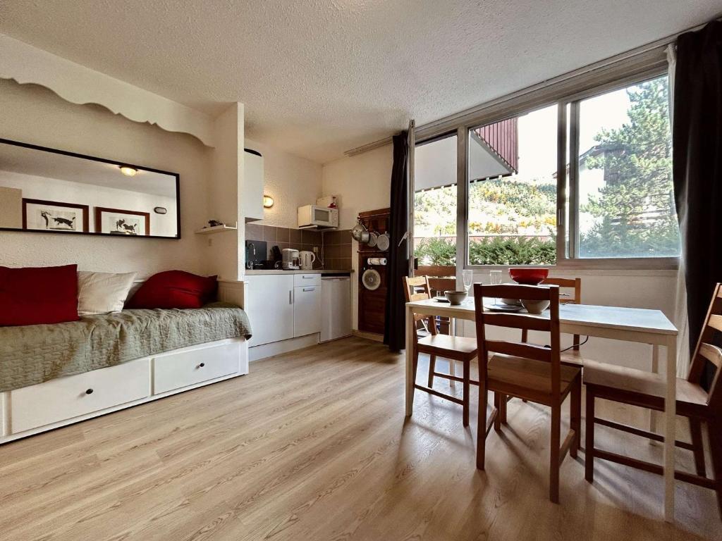 Studio cosy proche pistes avec balcon et parking, 4 couchages - 1