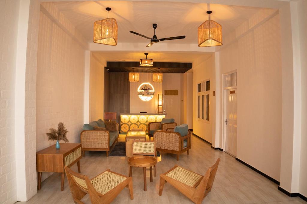 Lobby, Hotel Bay Watch in Unawatuna