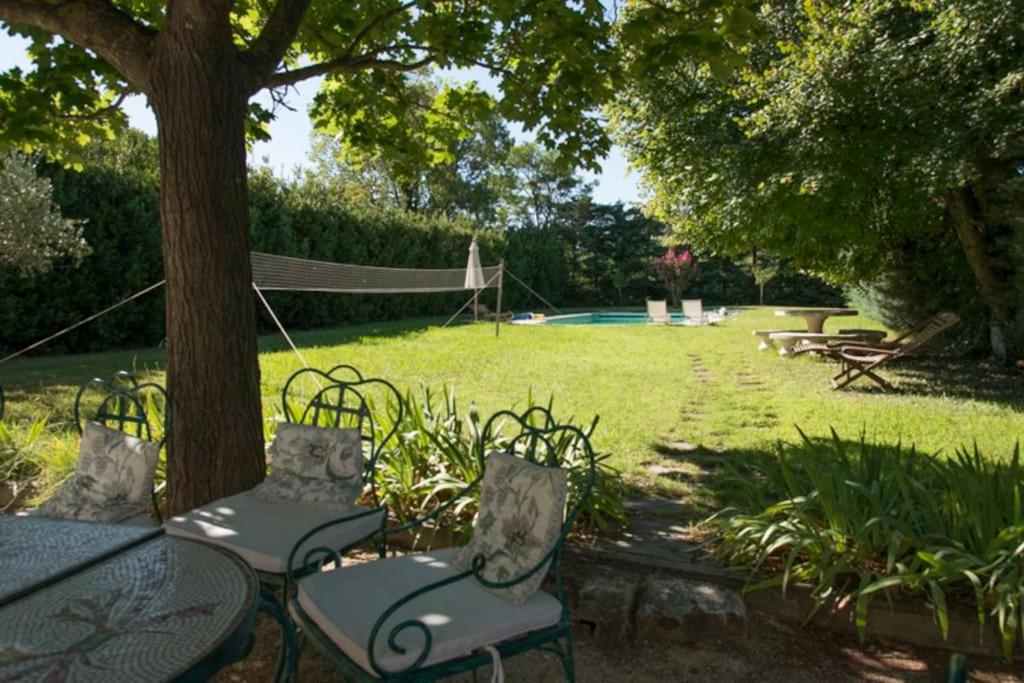 La Folie mas provençal climatisé avec piscine - 2