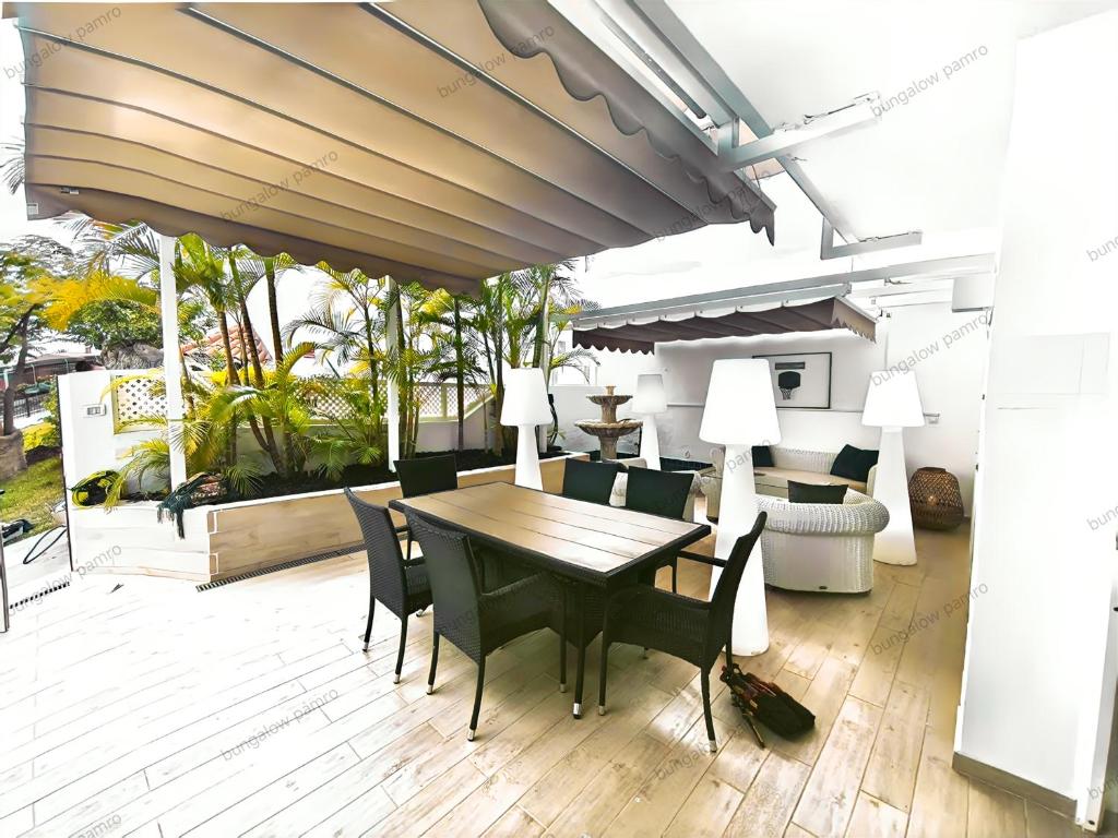 PAMRO moderner Bungalow - 4 Schlafzimmer - 2 Bäder - Whirpool - Ferienanlage mit Pool - Familienfreundlich - 4