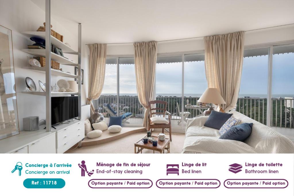 Superbe balcon - Vue mer - Appart pour 2 - 2