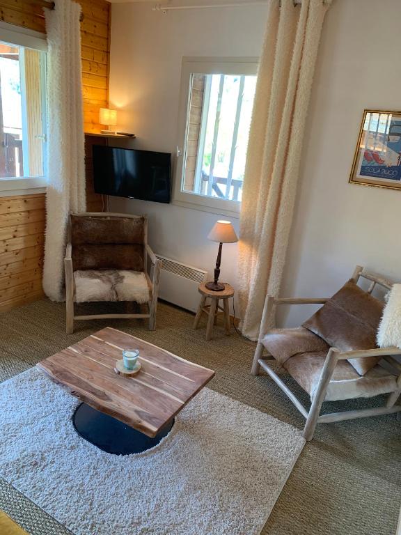 Isola 2000 appartement dans Chalet 4 ou 6 personnes grande terrasse - 4