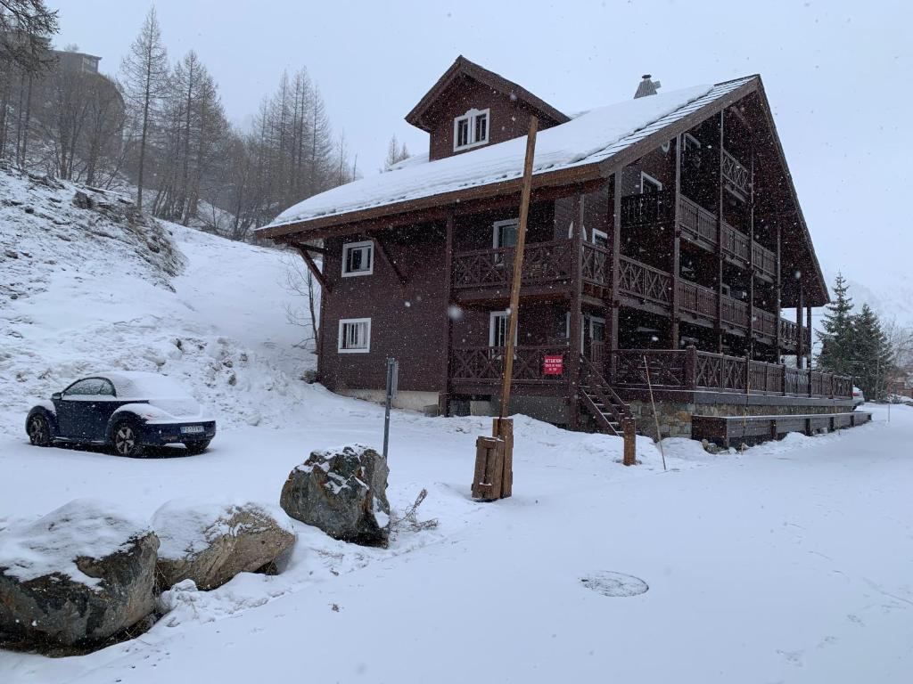 Isola 2000 appartement dans Chalet 4 ou 6 personnes grande terrasse - 3