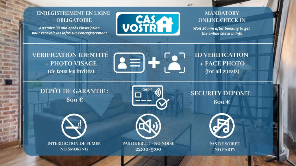 Superbe Loft industriel - Casa Vostra - CAUTION 800 EUR & ID requises - Gaillard Tram-Frontière - 2