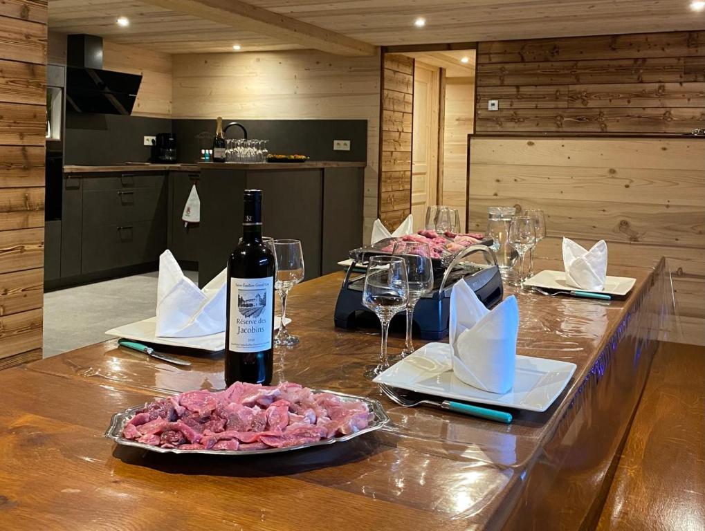 Appart 8 pers ac Jacuzzi portes du soleil La Chapelle-Chatel - 2