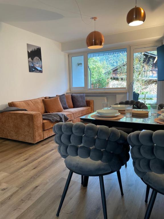 Ferienwohnung mit Terrasse und Garten mit Blick auf das Karwendelgebirge - 3