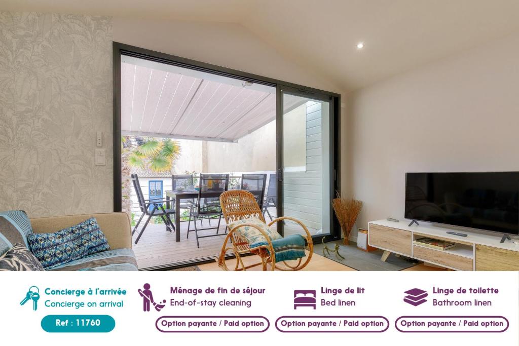 400m de la plage - maison avec jardin - 3