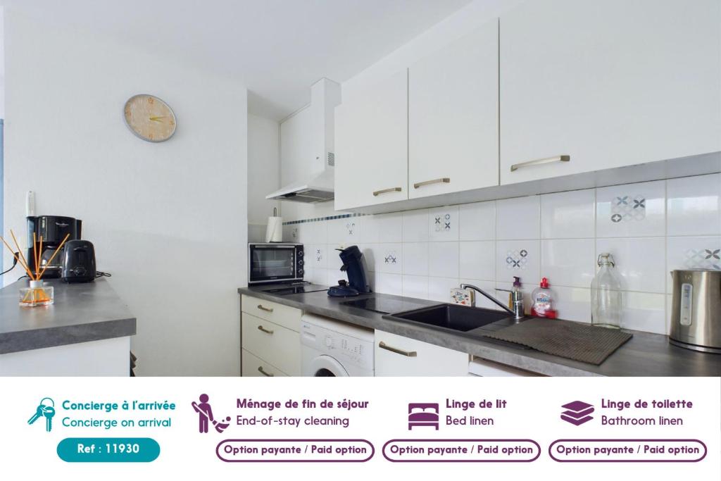Les Sables d'Olonne - appartement pour 4 et jardin - 3
