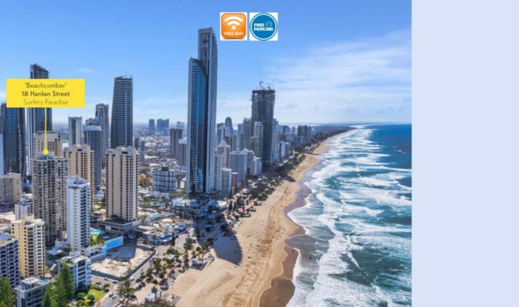 Beachside Apartment in the Heart of Surfers Paradise - free parking, Gold Coast
