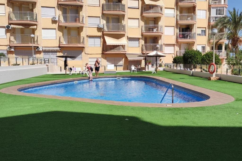 Seafront Apt in Arenales Beach, Pool & Parking - 5