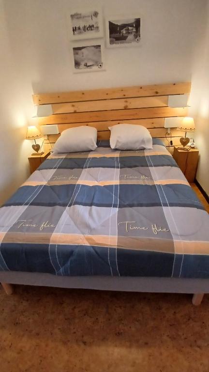 Appar T2 3 lits vue montagne terrasse vielle aure - 5