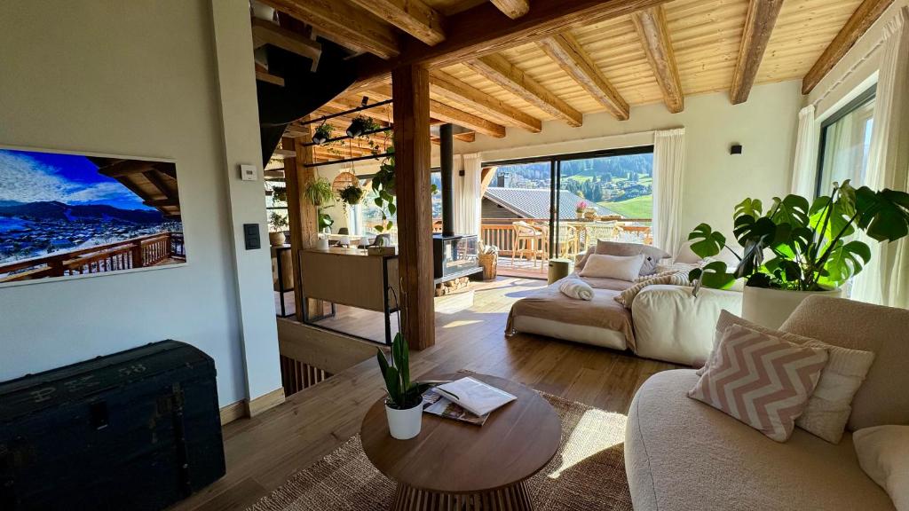 Chalet Casa Di Più - Vue Panoramique & Spa - À 2 Pas du Centre Des Gets ! - 5