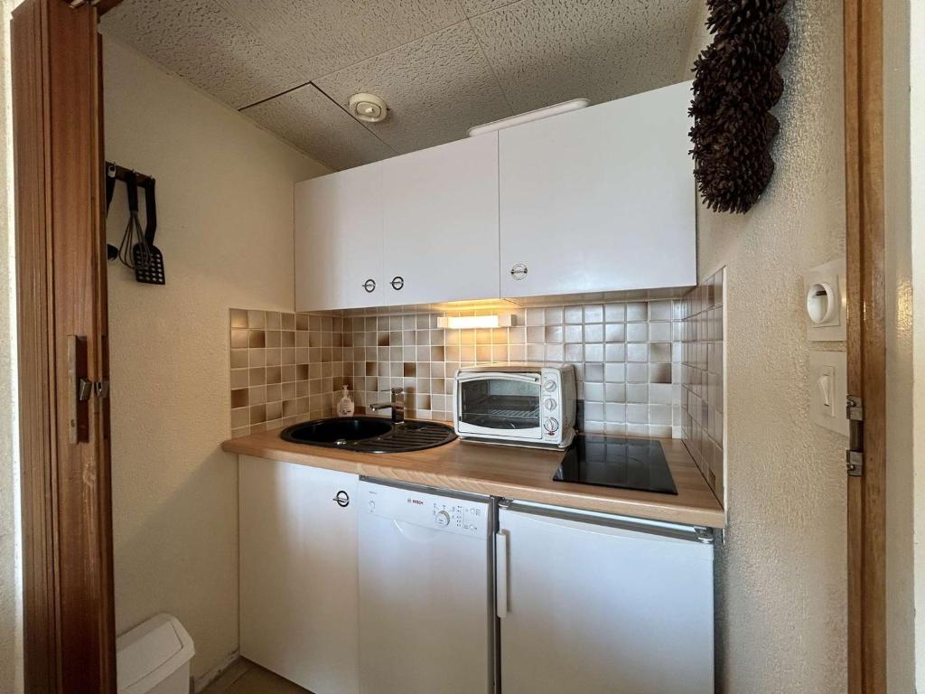 Studio montagne 4 pers. avec balcon, pistes à 100m, parking, local à skis - Montgenèvre - FR-1-330D-77 - 4
