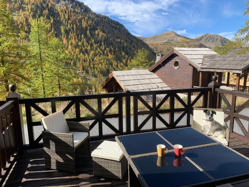 Isola 2000 appartement dans Chalet 4 ou 6 personnes grande terrasse - 2