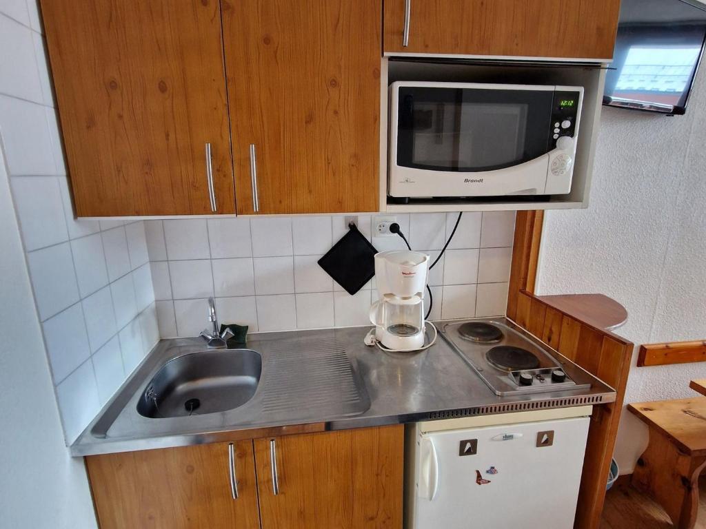 Studio central pour 3 pers., proche pistes - FR-1-265-359 - 3