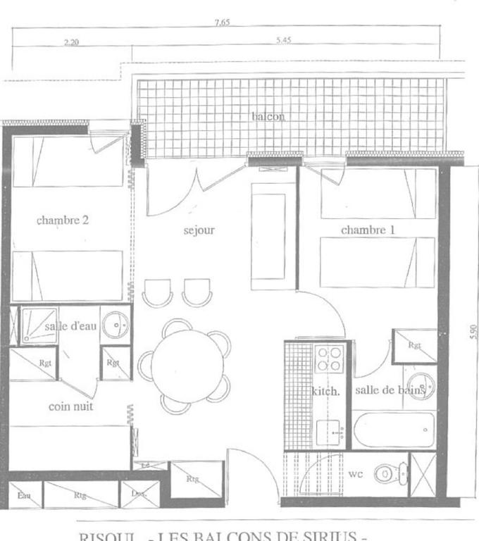Les balcons de Sirius Risoul1850 - 5