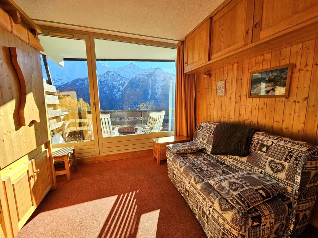 Studio cosy 17m² pour 2 pers. à Plan Peisey, animaux admis - FR-1-757-111 - 1
