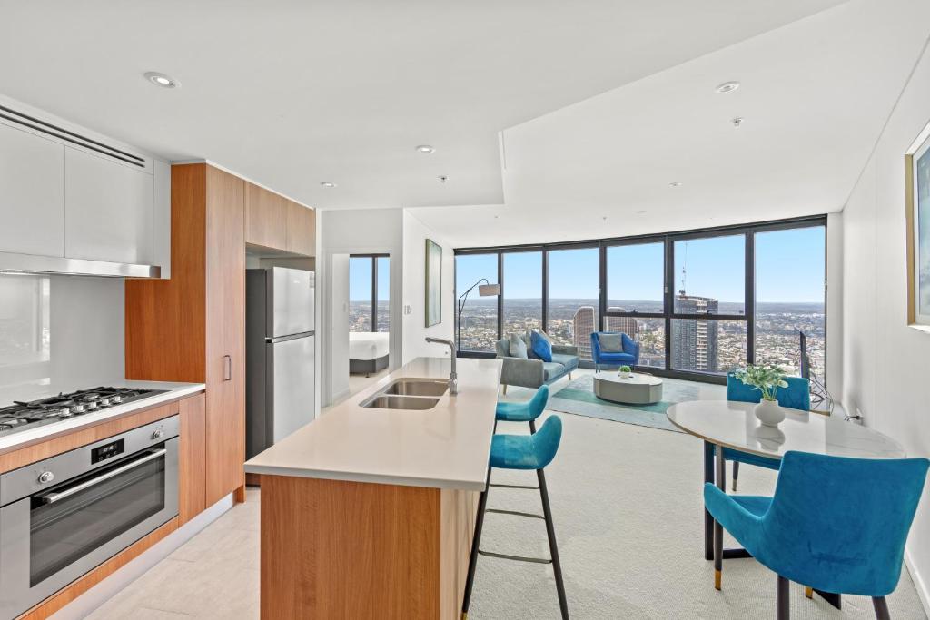 스카이타워 내부 전경