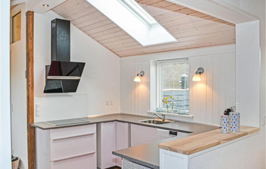 Kitchen, Holiday Home Ebeltoft With Fireplace 06 in Ebeltoft