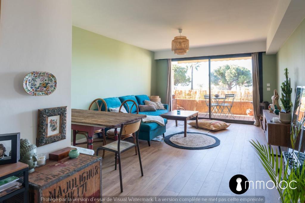 Air-conditioned apartment facing the port of Saint Laurent with 2 bedrooms - 5