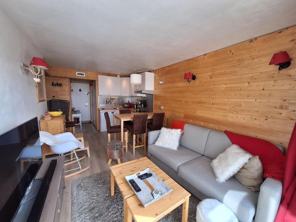 Appartement cosy 2 pièces 5 pers, balcon, Arc 1800 - FR-1-411-962 - 1