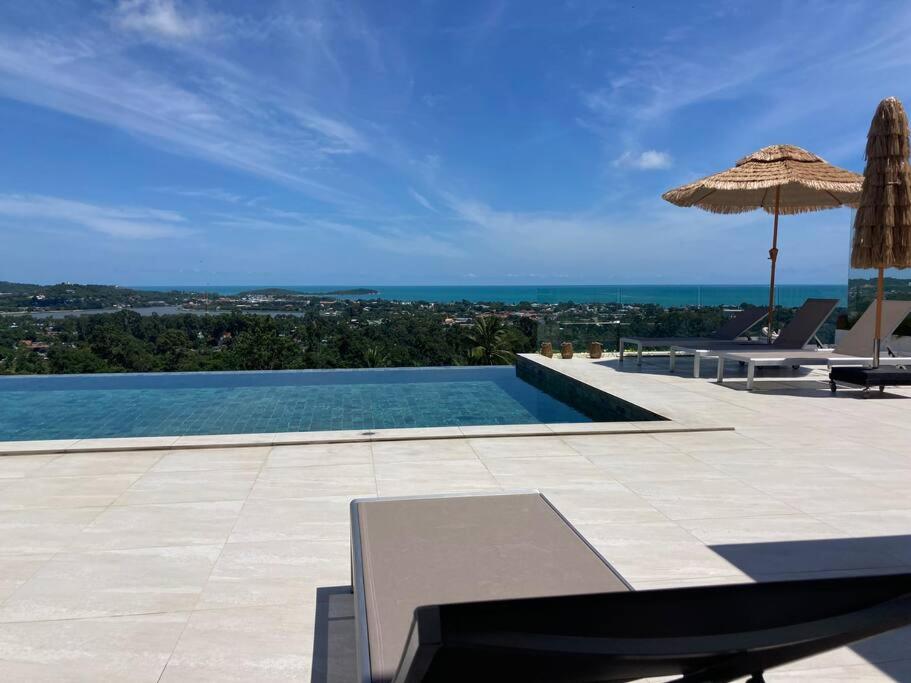 Dreams, panoramic seaview villa, 2 pools, Ko Samui