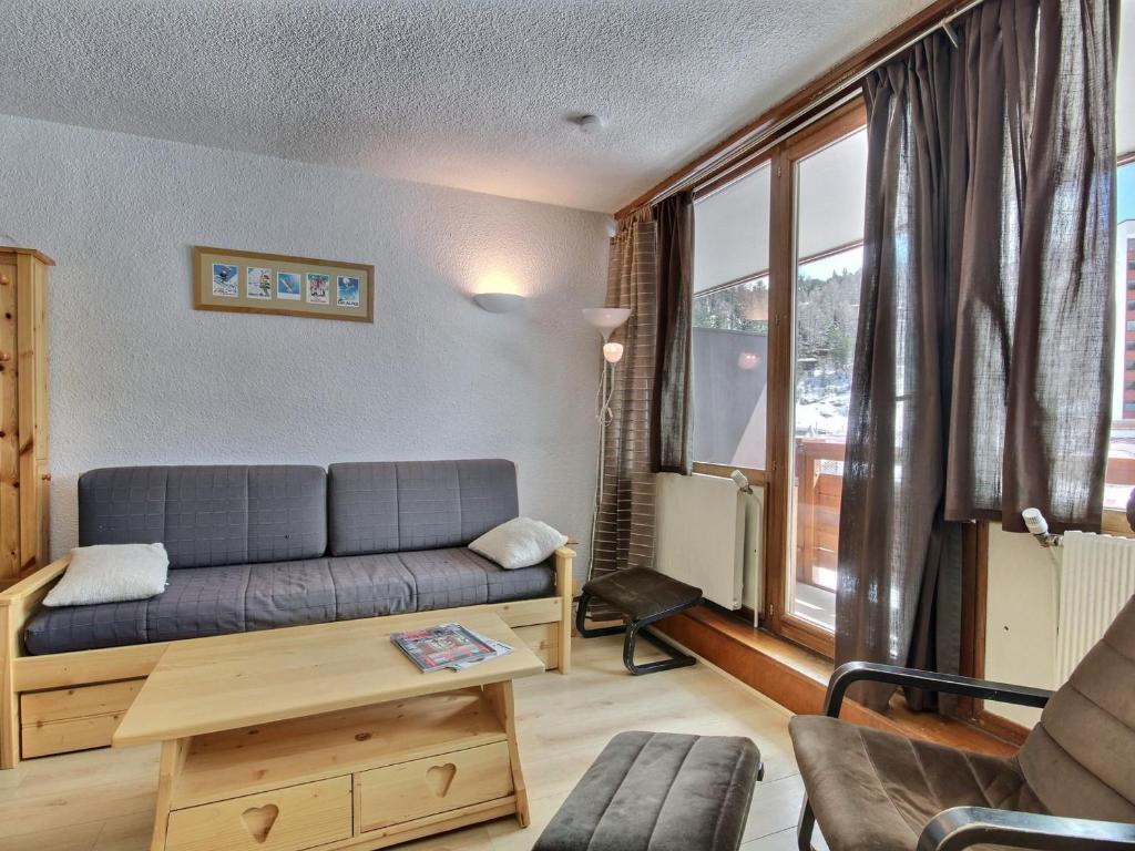 Appartement sud 3 pièces 7 pers, animaux admis, balcon ski-in ski-out - 5
