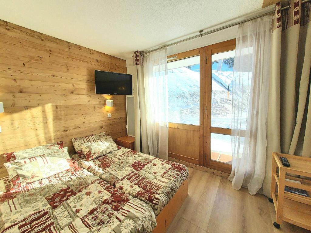Studio rénové La Plagne avec parking, ski-in/ski-out - 4